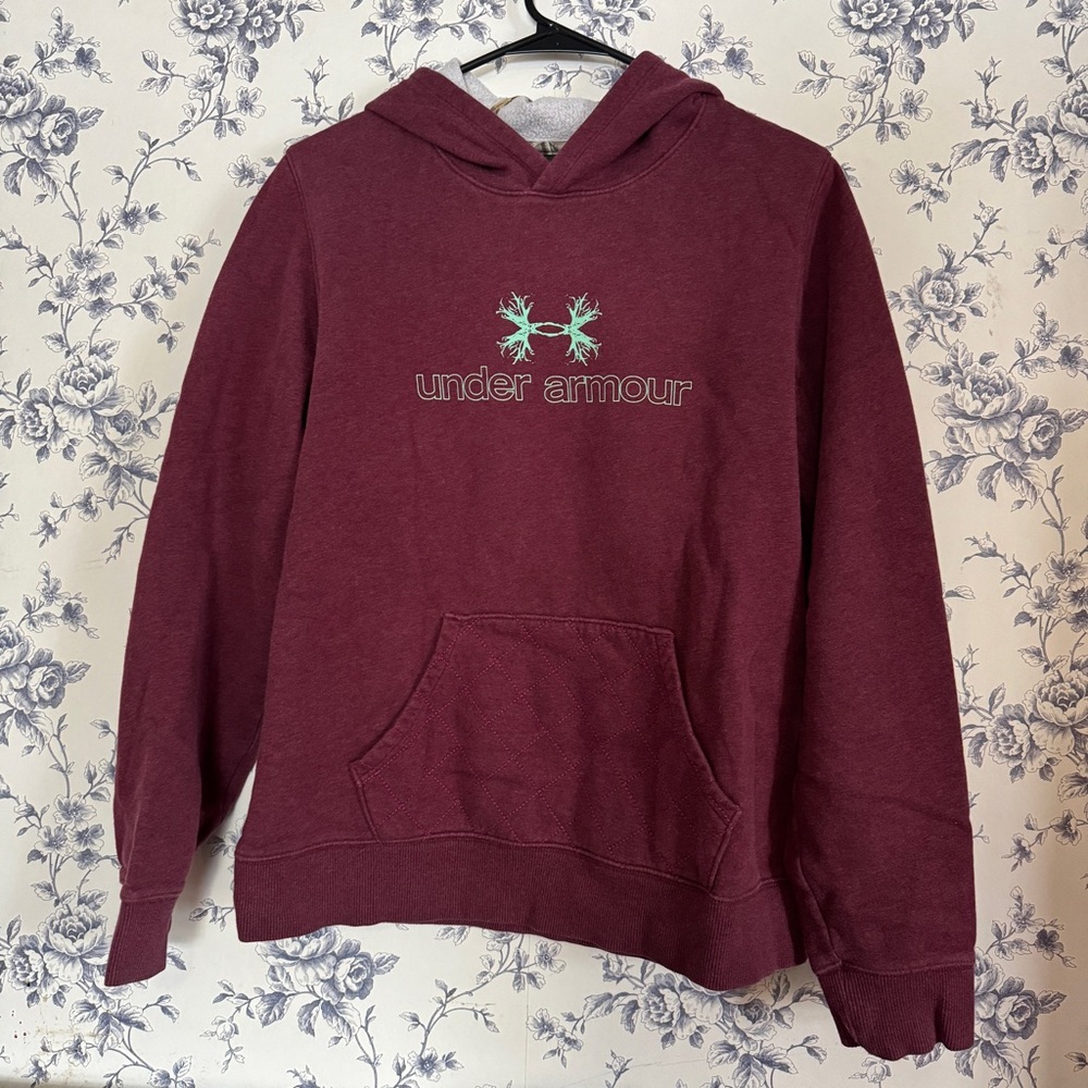 Purple Under Armour Hoodie